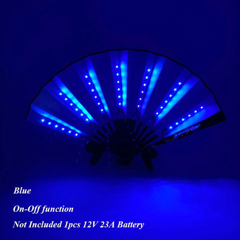 Vendetta Handheld Folding LED Fans
