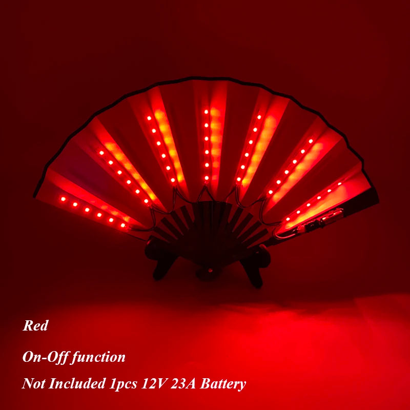 Vendetta Handheld Folding LED Fans