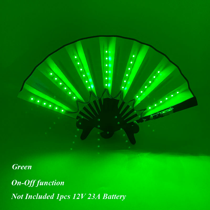 Vendetta Handheld Folding LED Fans