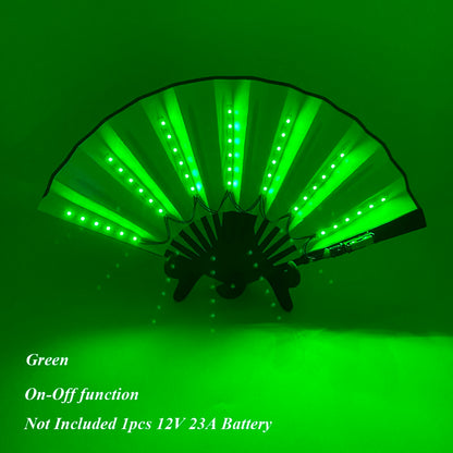 Vendetta Handheld Folding LED Fans